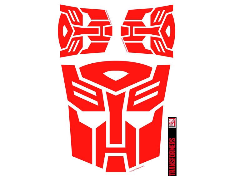 Transformers Car Graphics Set - Autobot Red Gallery Image 1