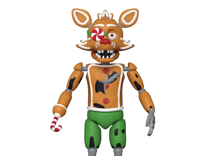Five Nights at Freddy's Gingerbread Foxy Action Figure Gallery Image 1