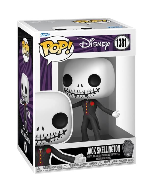 Pop! Disney: The Nightmare Before Christmas 30th Anniversary Jack Skellington (Formal) Gallery Image 4