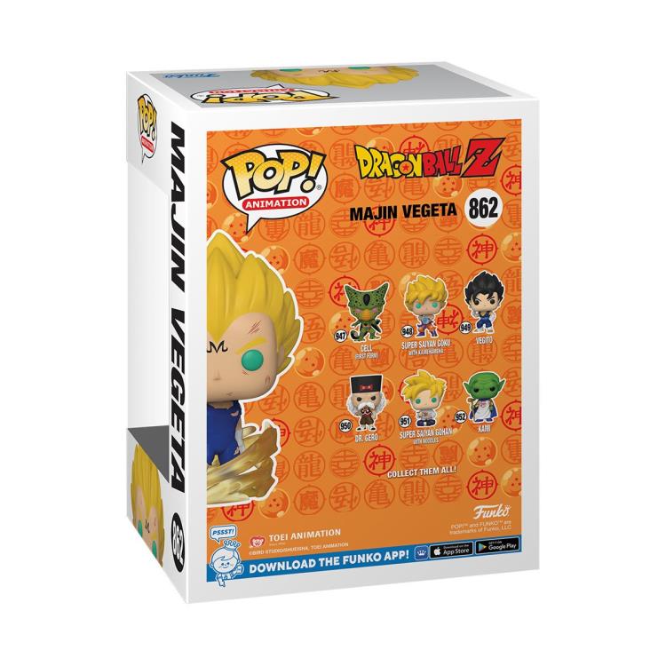 Pop! and Tee: Dragon Ball Z - Majin Vegeta (Glow-in-the-Dark) Gallery Image 5