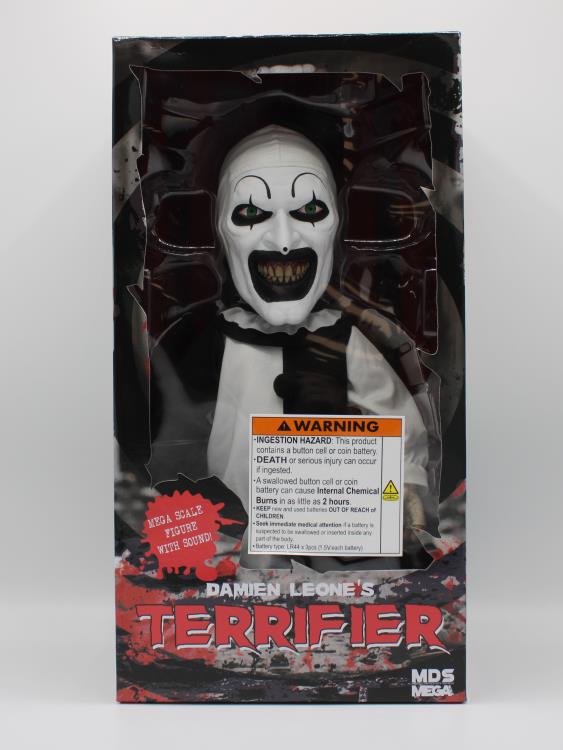 Terrifier Mezco Designer Series Mega Scale Art the Clown with Sound