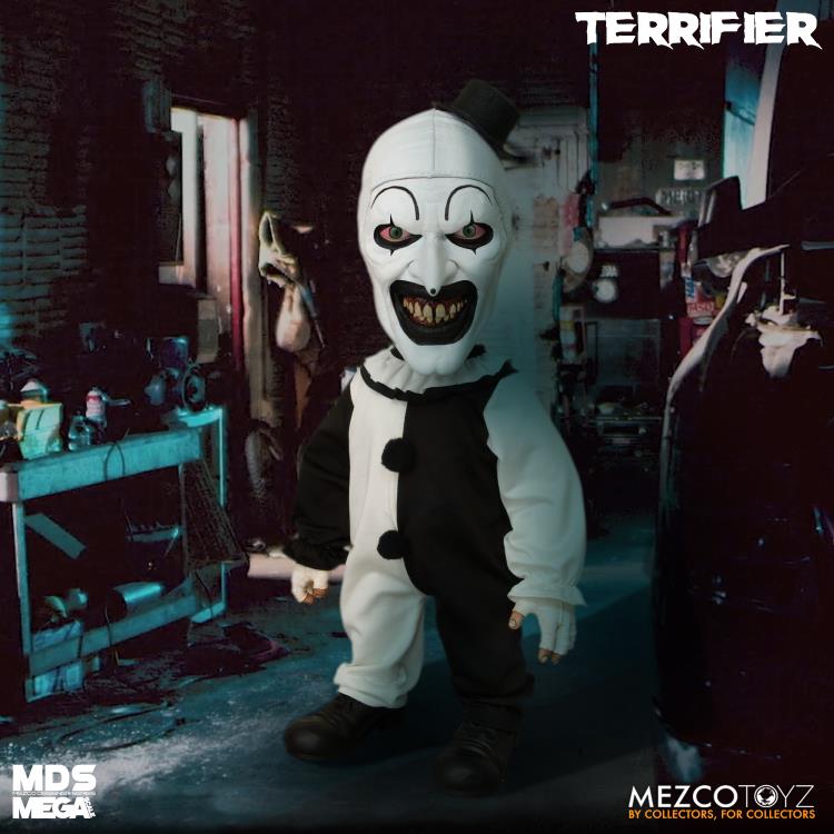 Terrifier Mezco Designer Series Mega Scale Art the Clown with Sound