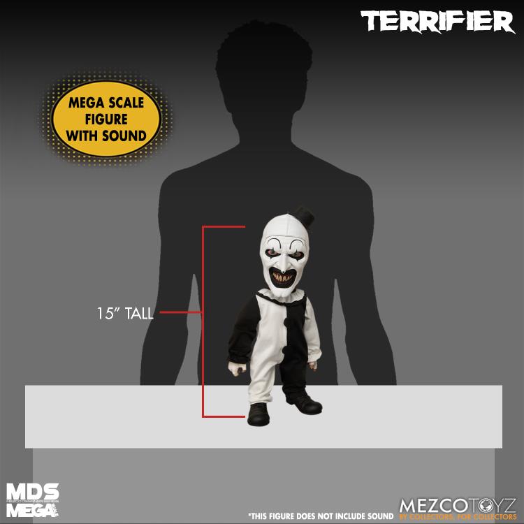 Terrifier Mezco Designer Series Mega Scale Art the Clown with Sound Gallery Image 13
