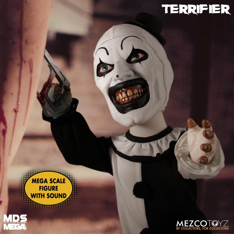 Terrifier Mezco Designer Series Mega Scale Art the Clown with Sound Gallery Image 6