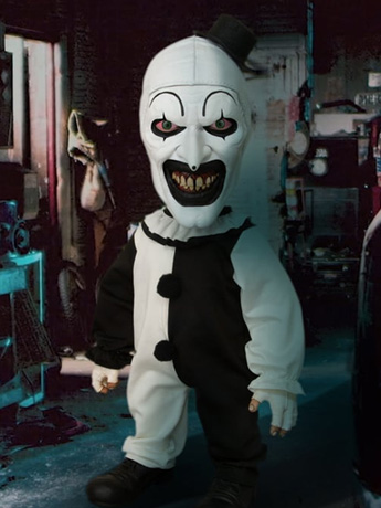 Terrifier Mezco Designer Series Mega Scale Art the Clown with Sound Gallery Image 2