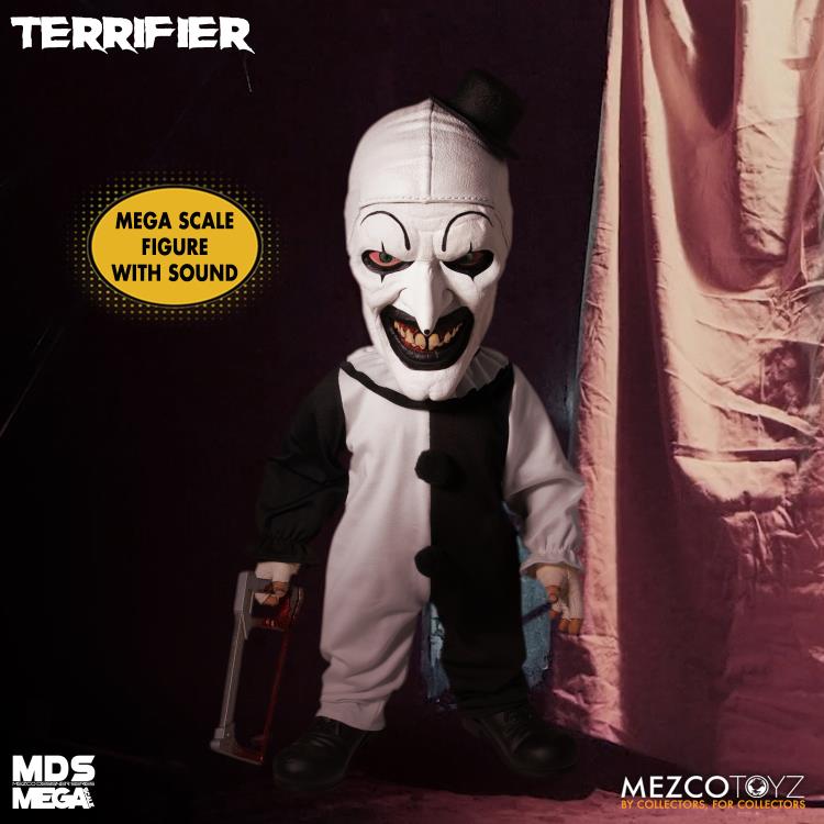 Terrifier Mezco Designer Series Mega Scale Art the Clown with Sound Gallery Image 3
