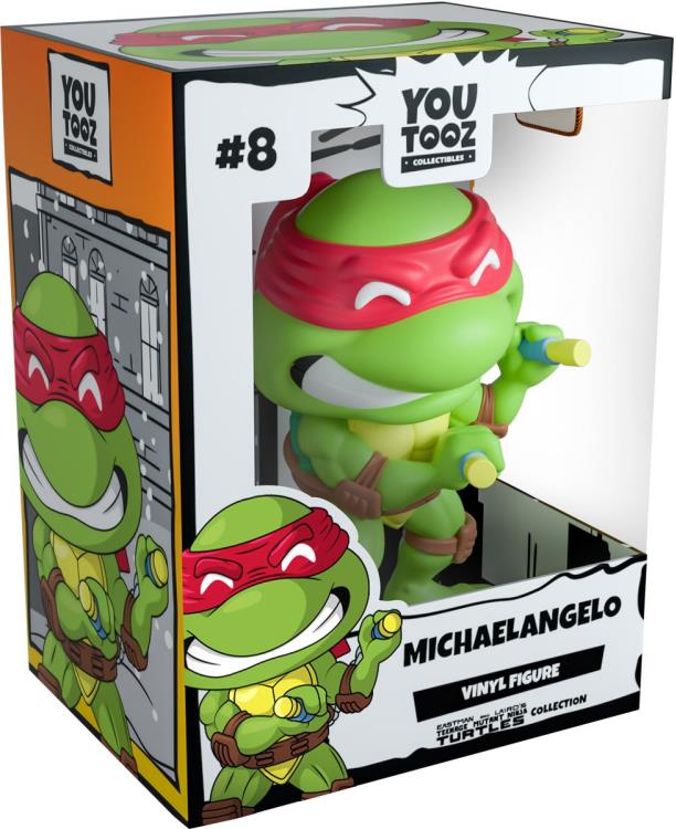 Teenage Mutant Ninja Turtles Classic Michelangelo Vinyl Figure Gallery Image 6