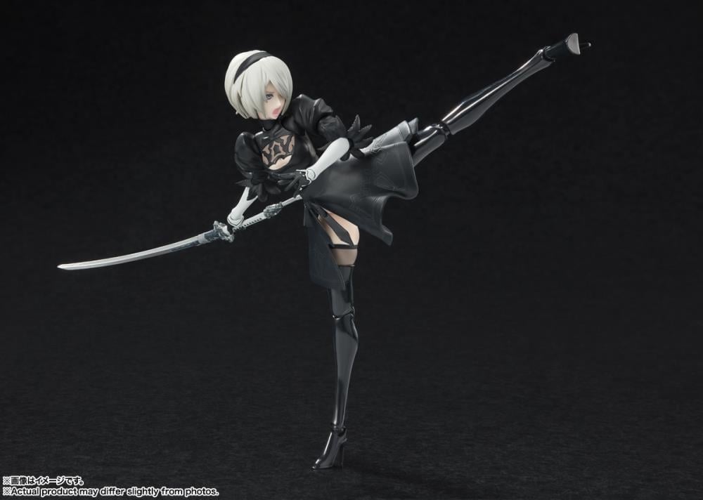 NieR: Automata Ver1.1a S.H.Figuarts 2B Action Figure