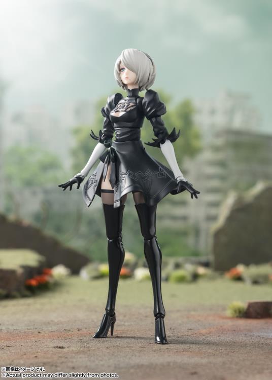 SHFiguarts 2B NieR:Automata ニーアオートマタ おまけ NieR: Automata Ver1.1a S.H.Figuarts 2B Action Figure