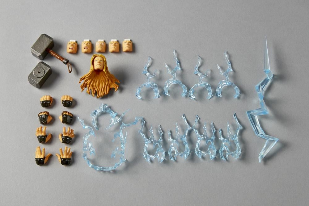 Marvel Amazing Yamaguchi Revoltech NR018 Thor Action Figure Gallery Image 18