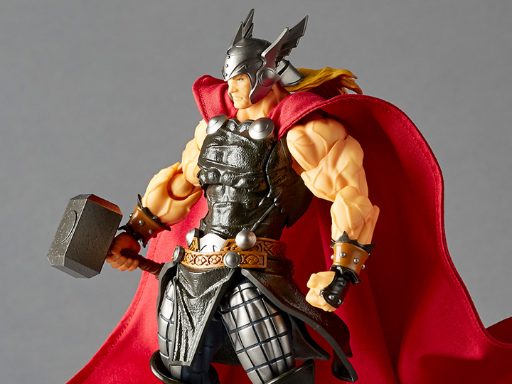 Marvel Amazing Yamaguchi Revoltech NR018 Thor Action Figure Gallery Image 1