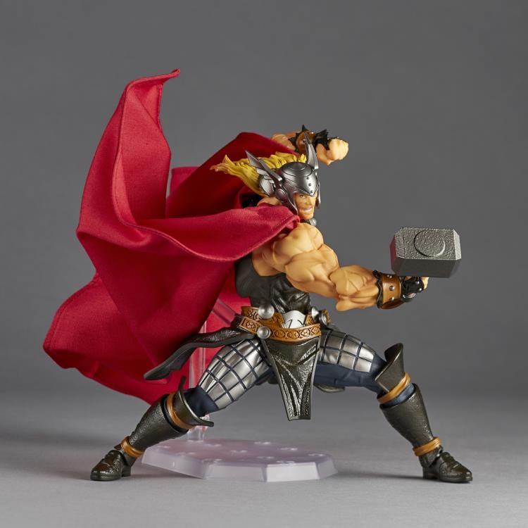 Marvel Amazing Yamaguchi Revoltech NR018 Thor Action Figure Gallery Image 4