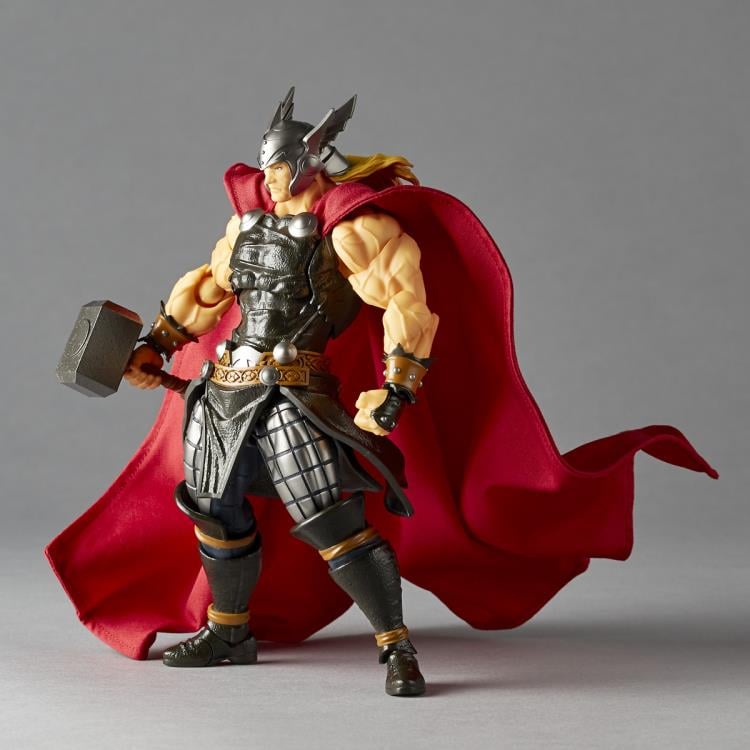Marvel Amazing Yamaguchi Revoltech NR018 Thor Action Figure Gallery Image 3