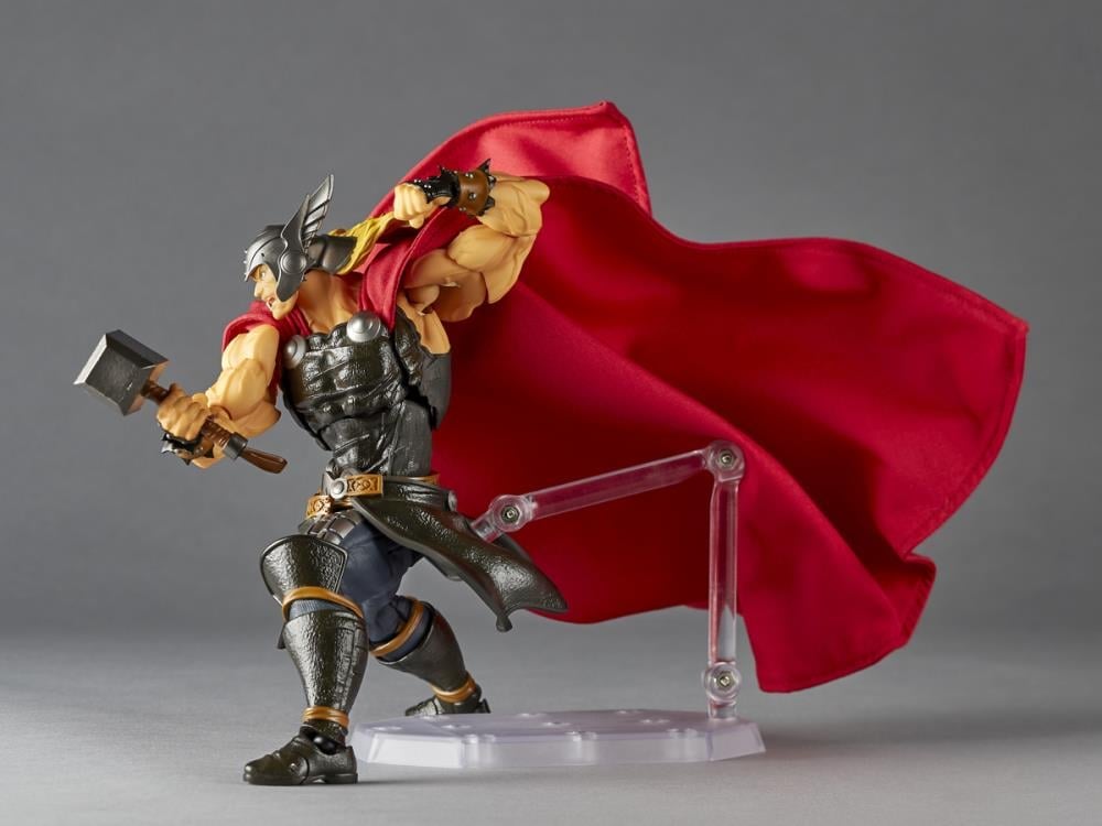 Marvel Amazing Yamaguchi Revoltech NR018 Thor Action Figure Gallery Image 5