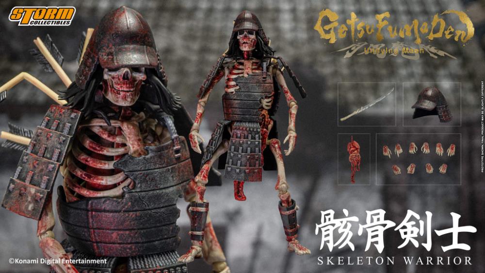 Getsu Fuma Den: Undying Moon Skeleton Warrior 1/12 Scale BBTS Exclusive Action Figure Two-Pack Gallery Image 26
