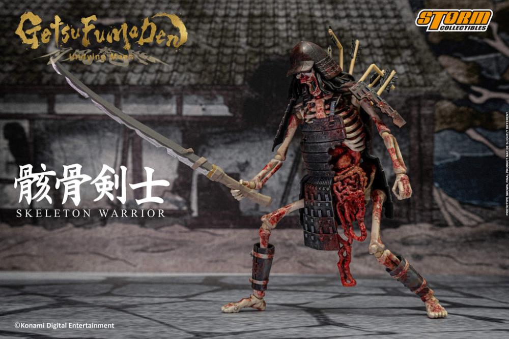 Getsu Fuma Den: Undying Moon Skeleton Warrior 1/12 Scale BBTS Exclusive Action Figure Two-Pack Gallery Image 21