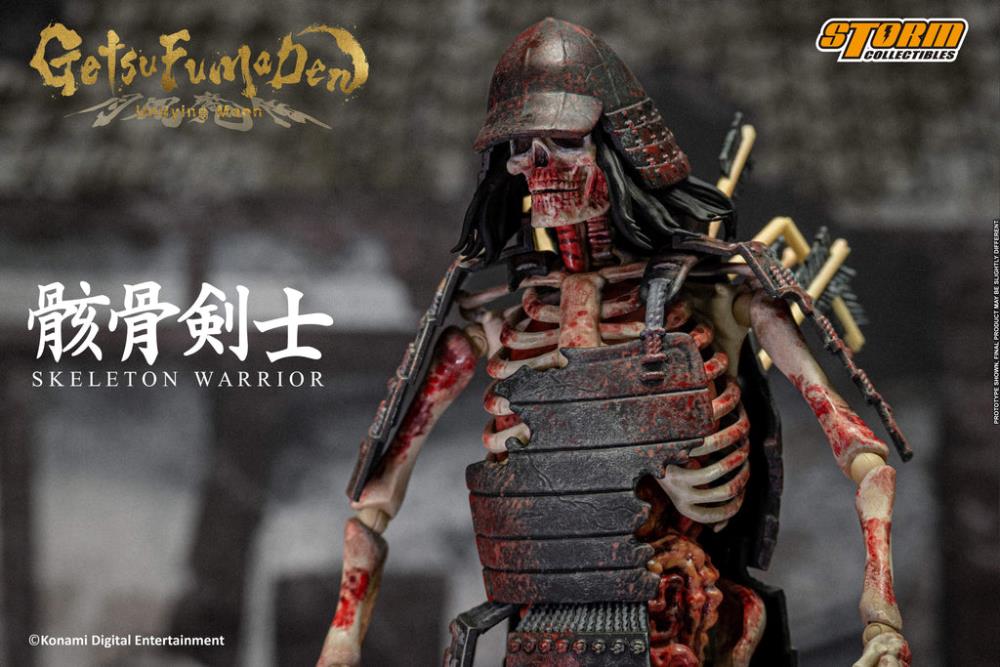 Getsu Fuma Den: Undying Moon Skeleton Warrior 1/12 Scale BBTS Exclusive Action Figure Two-Pack Gallery Image 18