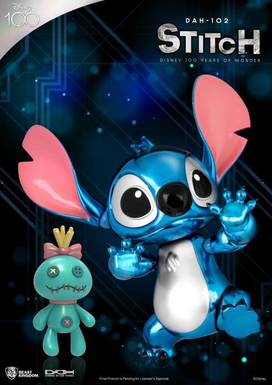 Disney 100 Years of Wonder Dynamic 8action Heroes DAH-102 Stitch Gallery Image 3