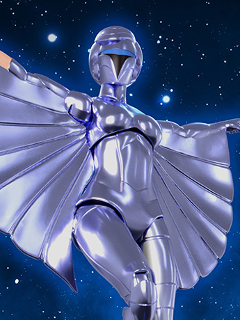 SilverHawks ULTIMATES! Steelheart (Toy Version) Action Figure Gallery Image 2