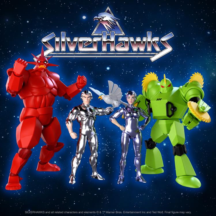 SilverHawks ULTIMATES! Steelheart (Toy Version) Action Figure Gallery Image 6