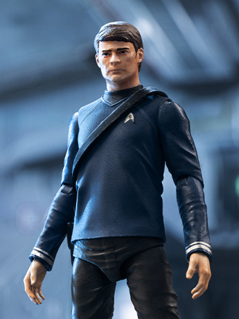 Star Trek (2009) Exquisite Mini Series Dr. McCoy 1:18 Scale PX Previews Exclusive Figure Gallery Image 2