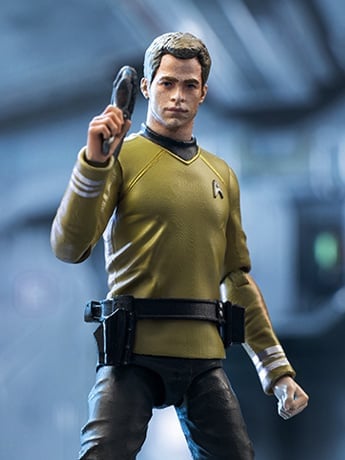 Image of Star Trek (2009) Exquisite Mini Series James T. Kirk 1:18 Scale PX Previews Exclusive Figure