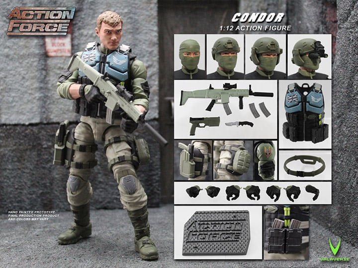 Action Force Condor 1/12 Scale Figure (Reissue) Gallery Image 1