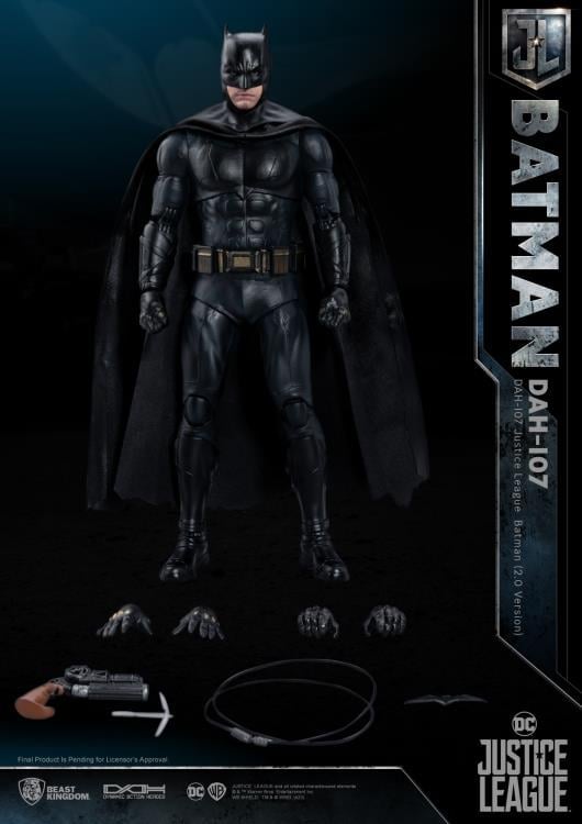 Justice League Dynamic 8ction Heroes DAH-107 Batman (Ver. 2.0) Gallery Image 8