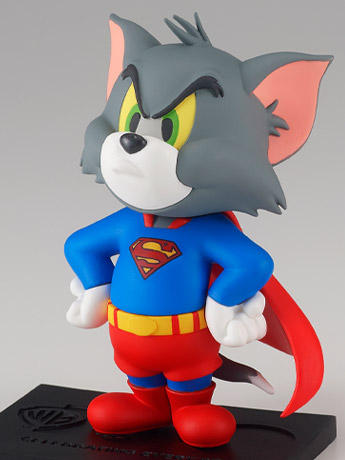 Tom and Jerry Figure Collection WB 100th Anniversary Tom as Superman Gallery Image 2
