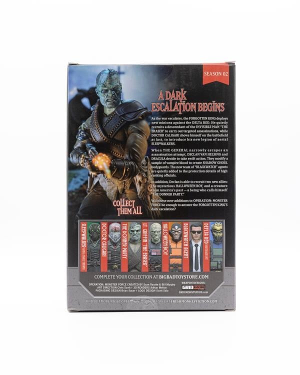 Operation: Monster Force Season 02 The Donner Party 1/12 Scale Action Figure Gallery Image 10