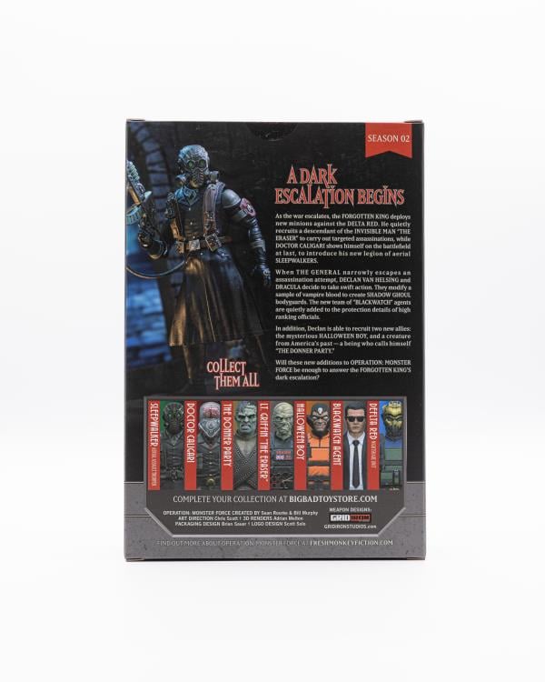 Operation: Monster Force Season 02 Sleepwalker Aerial Assault Trooper 1/12 Scale Action Figure Gallery Image 11