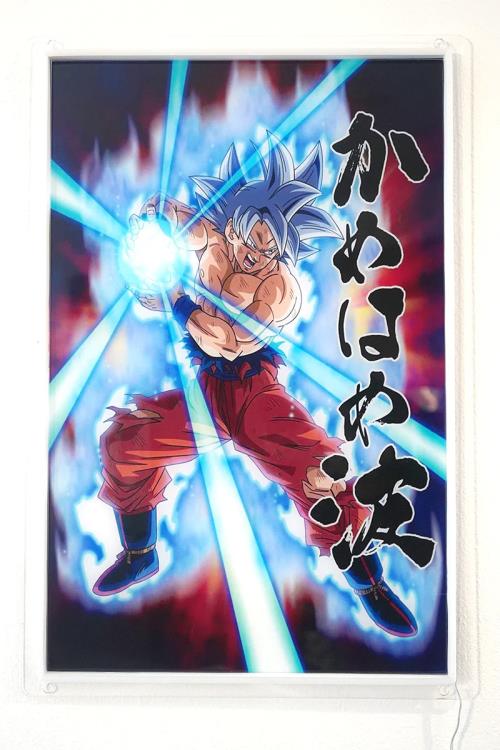 Dragon Ball Super Goku Ultra Instinct LED Neon Poster Gallery Image 3