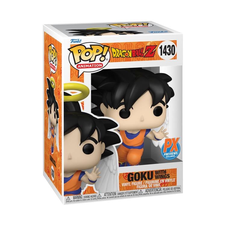 Pop! Animation: Dragon Ball Z - Angel Goku PX Previews Limited Edition Exclusive Gallery Image 4
