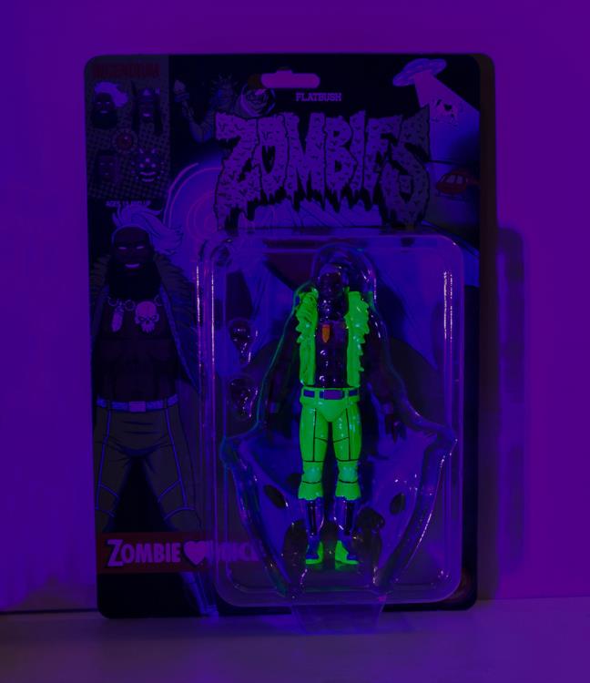 Flatbush Zombies FigBiz Zombie Juice (Neon Ultraviolet Ver.) Limited Edition Figure Gallery Image 4