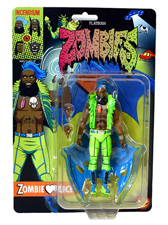 Flatbush Zombies FigBiz Zombie Juice (Neon Ultraviolet Ver.) Limited Edition Figure Gallery Image 2