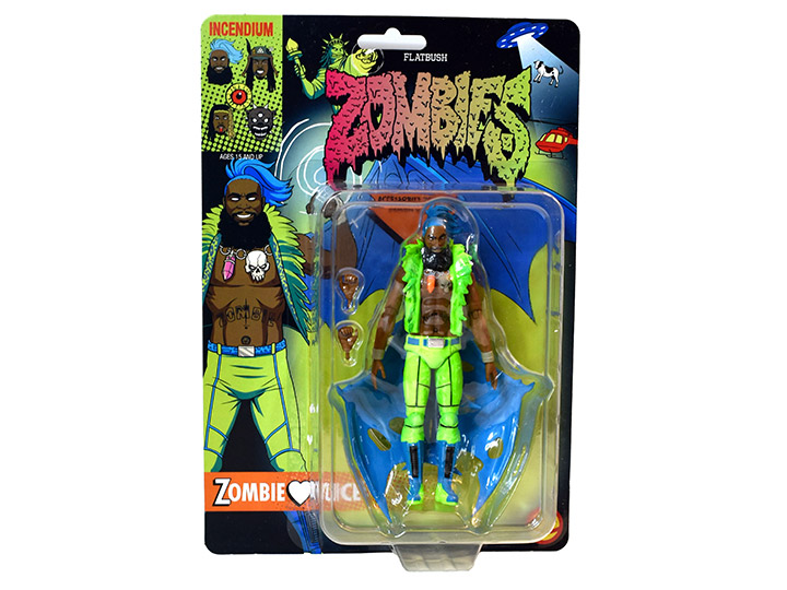 Flatbush Zombies FigBiz Zombie Juice (Neon Ultraviolet Ver.) Limited Edition Figure Gallery Image 1