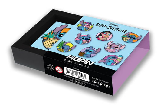 Lilo & Stitch FiGPiN Mystery Series 1 Box of 10 Random Pins Gallery Image 3
