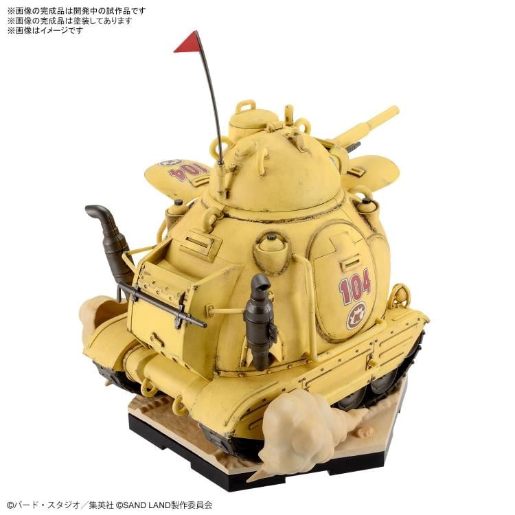 Sand Land Royal Army Tank Corps No.104 1/35 Scale Model Kit Gallery Image 4
