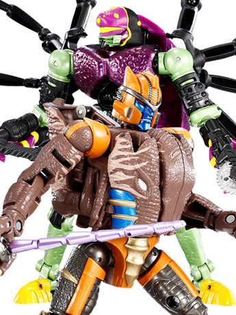 Transformers: Beast Wars BWVS-06 Dinobot vs Tarantulas (Premium Finish) Two-Pack Gallery Image 2