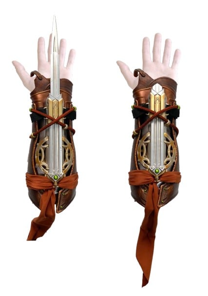 Assassin's Creed Mirage Hidden Blade Replica Gauntlet Gallery Image 4