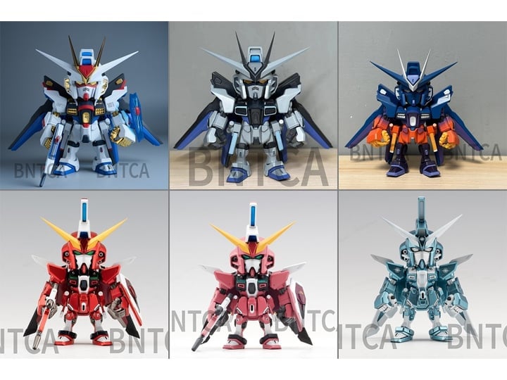 Mobile Suit Gundam SEED Freedom QMSV Mini Strike Freedom Gundam