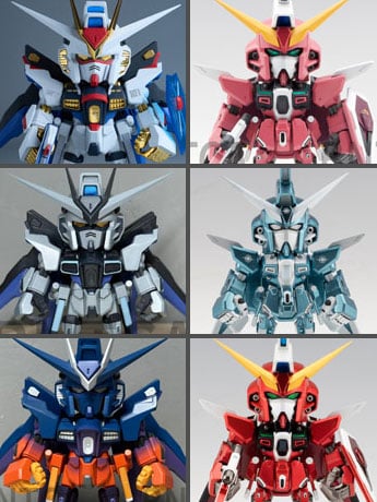 Mobile Suit Gundam SEED Freedom QMSV Mini Strike Freedom Gundam