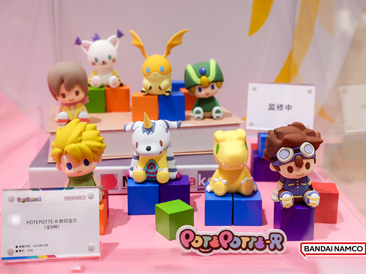 Digimon Adventure POTEPOTTE-R Box of 8 Random Figures Gallery Image 1