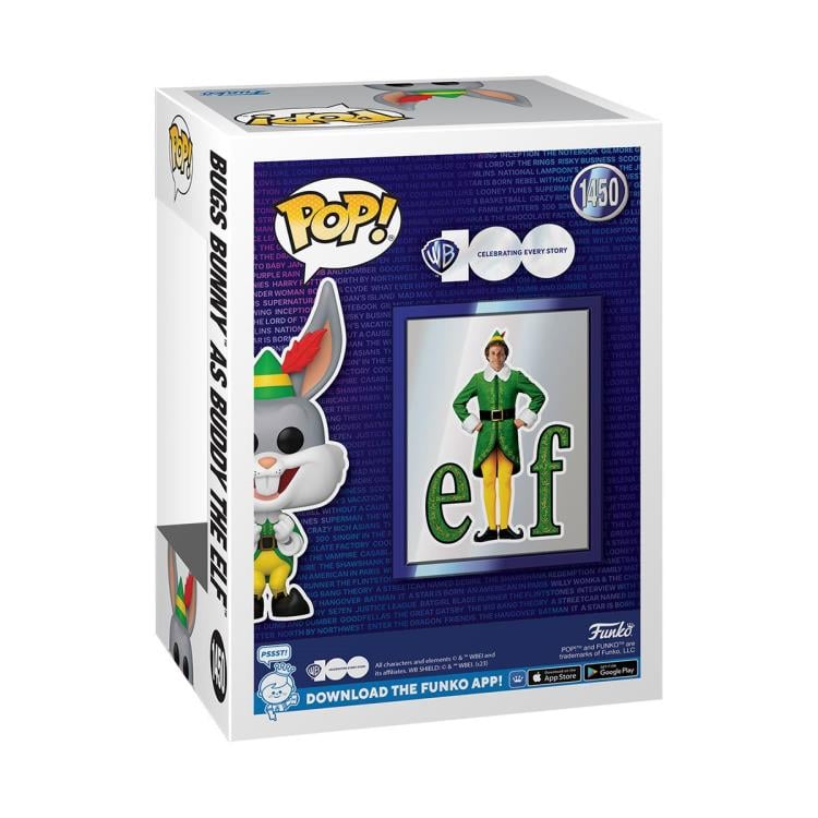 Pop! Movies: Warner Bros. 100th Anniversary Bugs as Buddy the Elf Gallery Image 5