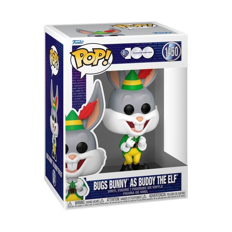 Pop! Movies: Warner Bros. 100th Anniversary Bugs as Buddy the Elf Gallery Image 4