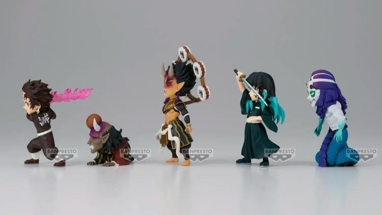 Zhongkaihua Tanjiro/Nezuko/Muichirou/Giyuu/Sanemi/Mitsuri Figürü Kimetsu no Yaiba Figürleri Anime Look up Figür Aksiyon 6 Parça Model Dekorasyon Koleksiyonu Hediyeler