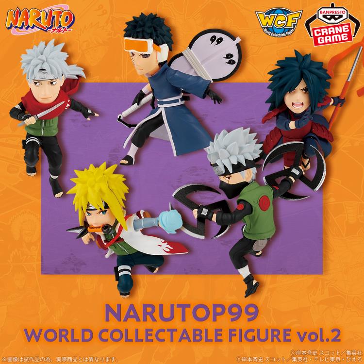 NARUTO セット Naruto: Shippuden World Collectable Figure NarutoP99 Vol.2 Set of