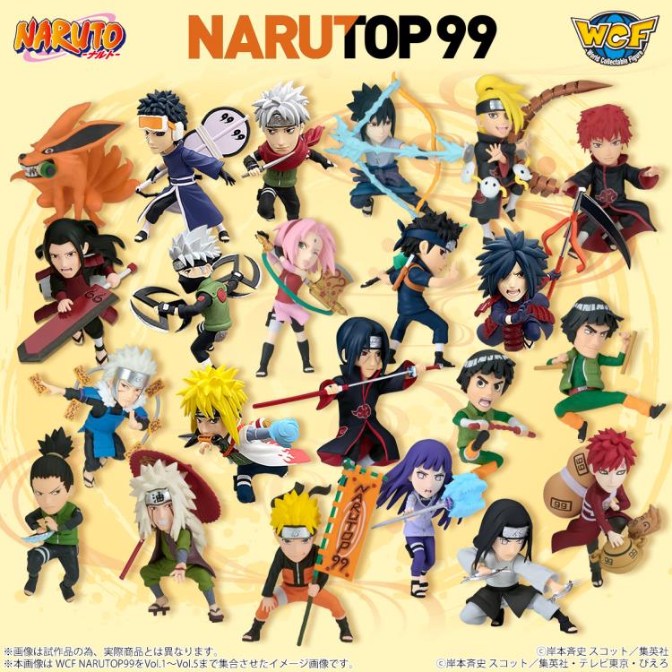 Naruto: Shippuden World Collectable Figure NarutoP99 Vol.2 Set of