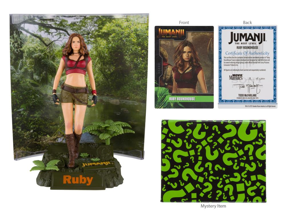 Jumanji: The Next Level Movie Maniacs Ruby Roundhouse 6" Limited Edition Figure Gallery Image 9