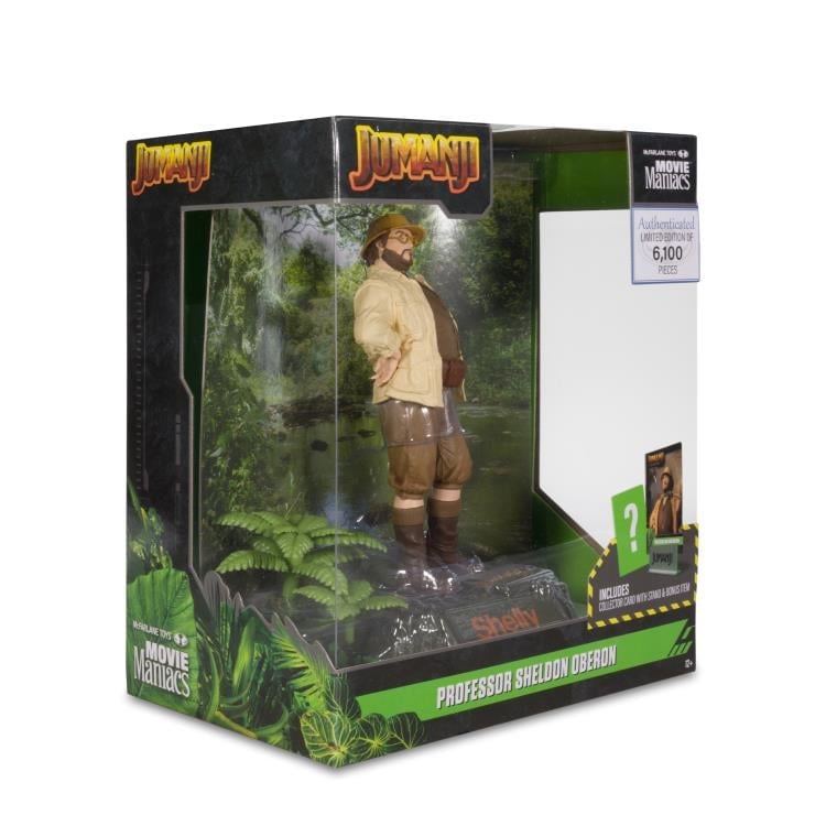 Jumanji: The Next Level Movie Maniacs Professor Sheldon Oberon 6" Limited Edition Figure Gallery Image 10